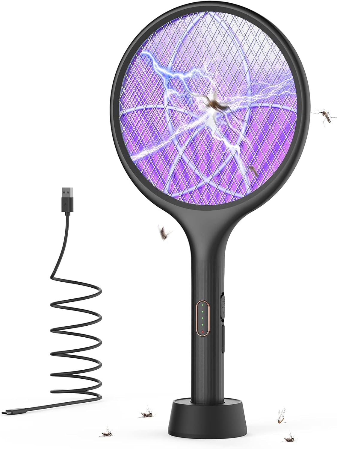Unique YISSVIC Electric Fly Swatter, Special Bug Zapper Racket with Dual Modes,...