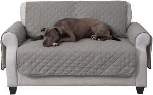 Furhaven Water-Resistant & Reversible Loveseat Cov...