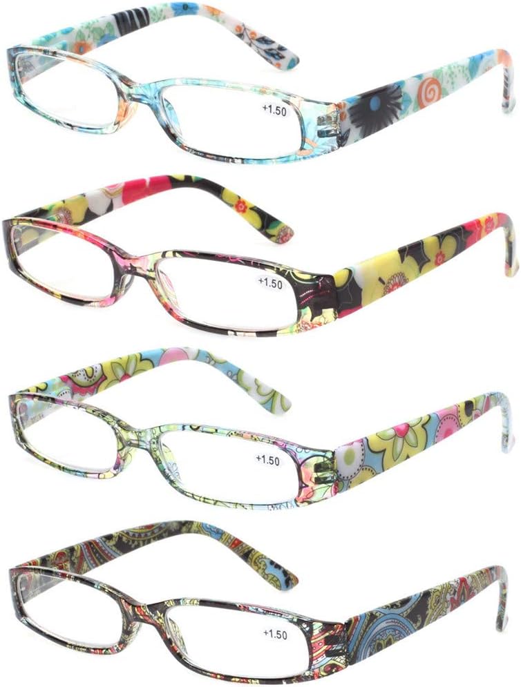 Kerecsen Women's Reading Glasses, Unique Fashionable Ladies Readers, Special Spr...