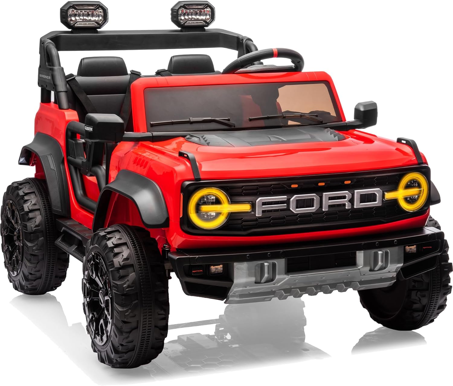 First Ride On Ford Bronco, Unique Kids 24V Ride on Toys Commo, Special Electric...