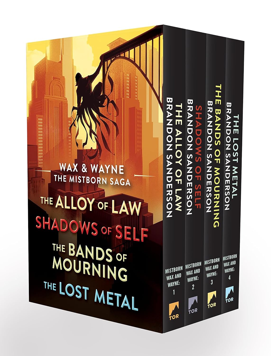 Wax and Wayne, The Mistborn Saga Boxed Set: Alloy of Law, Shadows of Self, Bands...