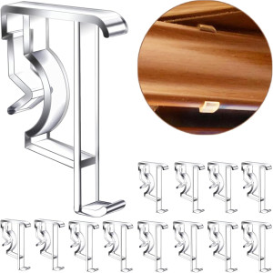 Valance Clips, 2 Inch Clear Blind Clips for Valanc...