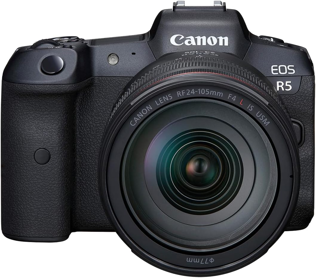 Canon EOS R5 Mirrorless Camera, Special Hybrid Camera with RF24-105mm F4 L is US...