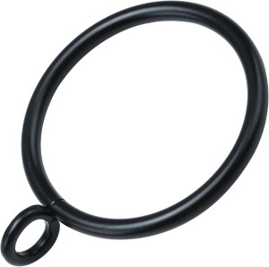 44 Pack Curtain Rings with Eyelets, Metal Drapery...