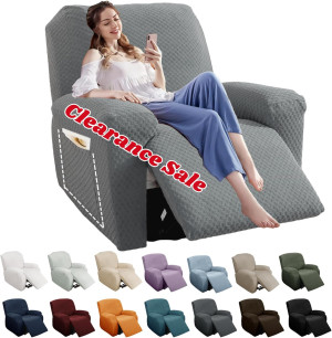 YEMYHOM 4 Pieces Stretch Recliner Slipcover Latest...