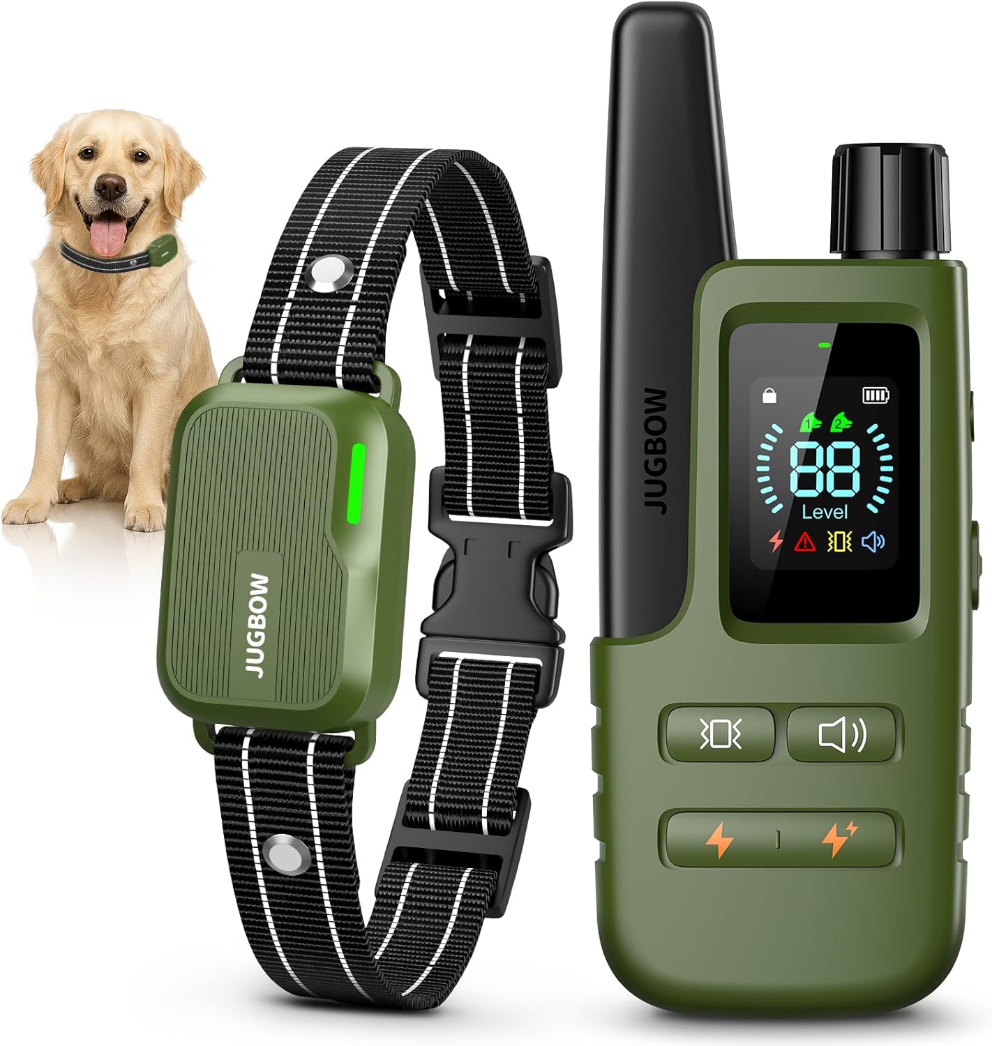 High-Quality Jugbow Dog Shock Collar, Exceptional Dog Training Collar with Remot...