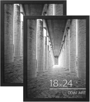 DOAI ART 18x24 Poster Frame 2 Pack, Black 18 x 24...