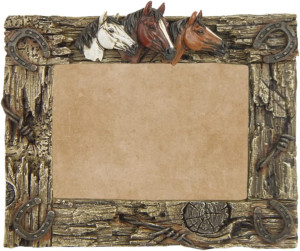 Comfy Hour Western Retro Collection Resin Art 7"x5...