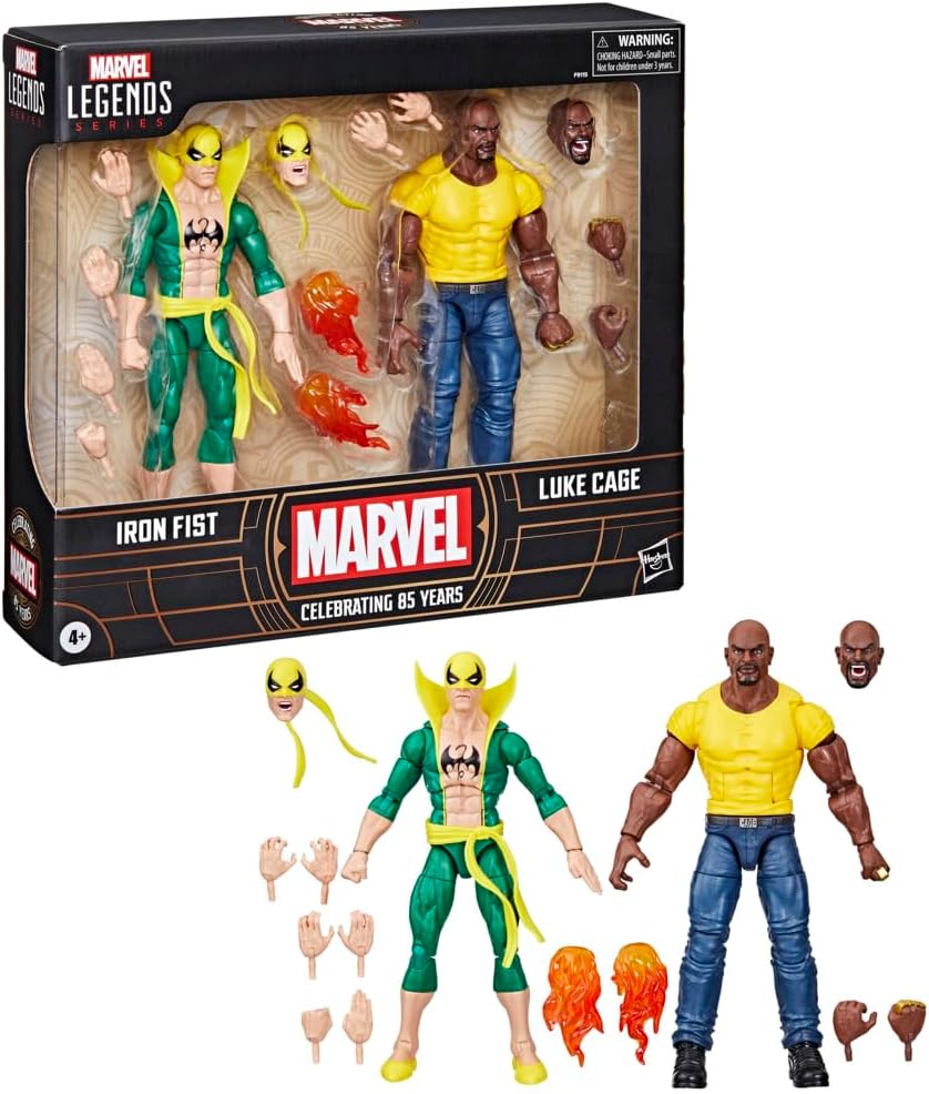 Marvel Legends Series, Special Iron Fist and Luke Cage, Innovative Comics Action...
