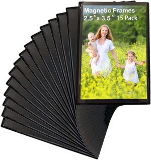 Sooyee 15 Pack Magnet Photo Frame Refrigerator 2.5...