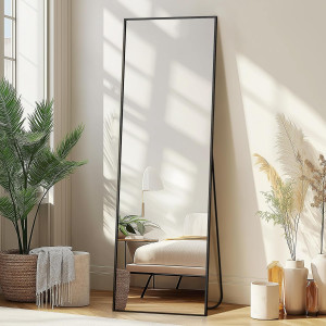 Delma Wall Mirror Full Length Mirror,Standing Mirr...