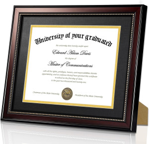 upsimples 11x14 Diploma Frame with High Definition...
