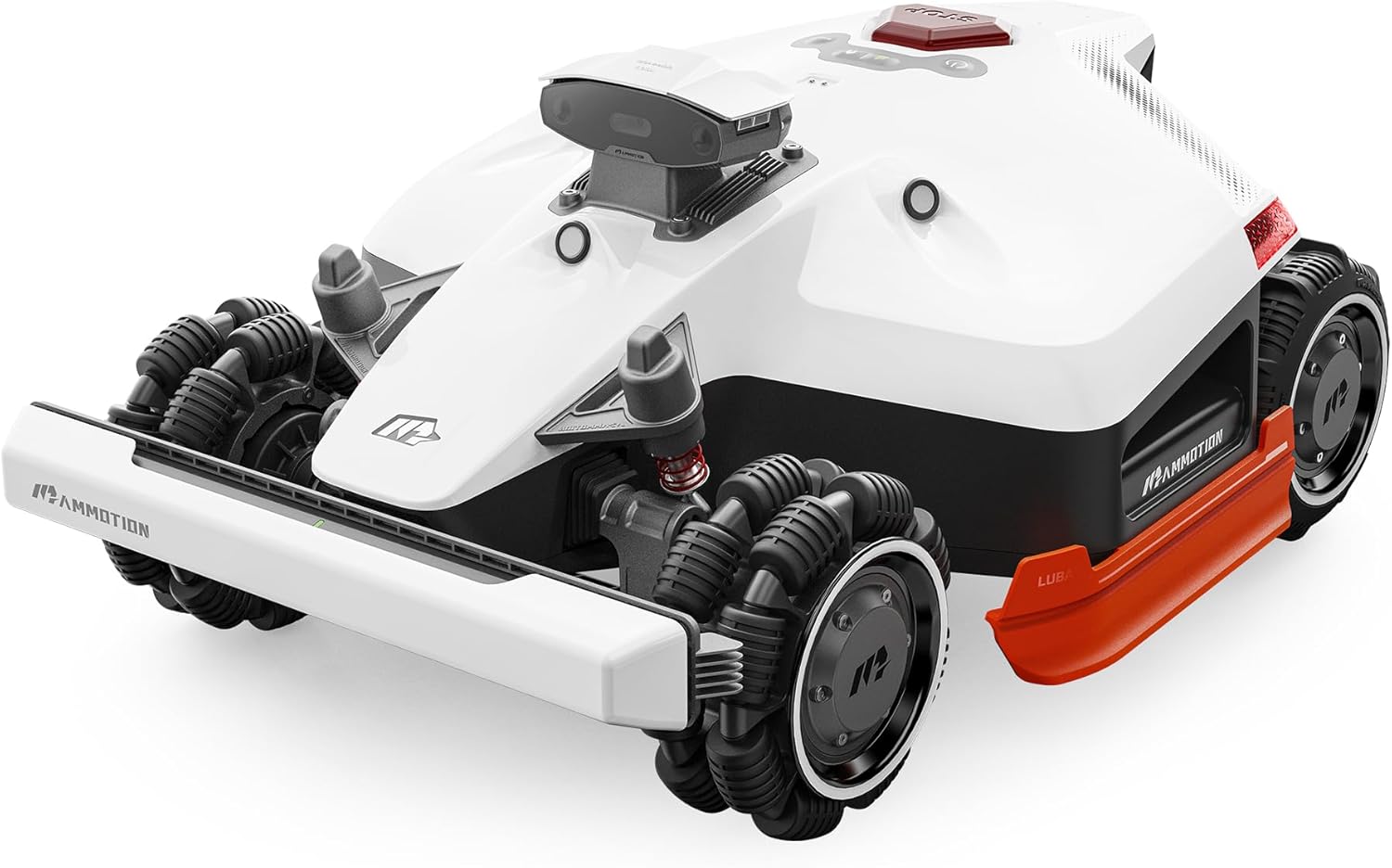 LUBA 2 AWD 5000HX Robot Lawn Mower with 4G, Reception 1.25 Acres, Max. 1.48 Acre...