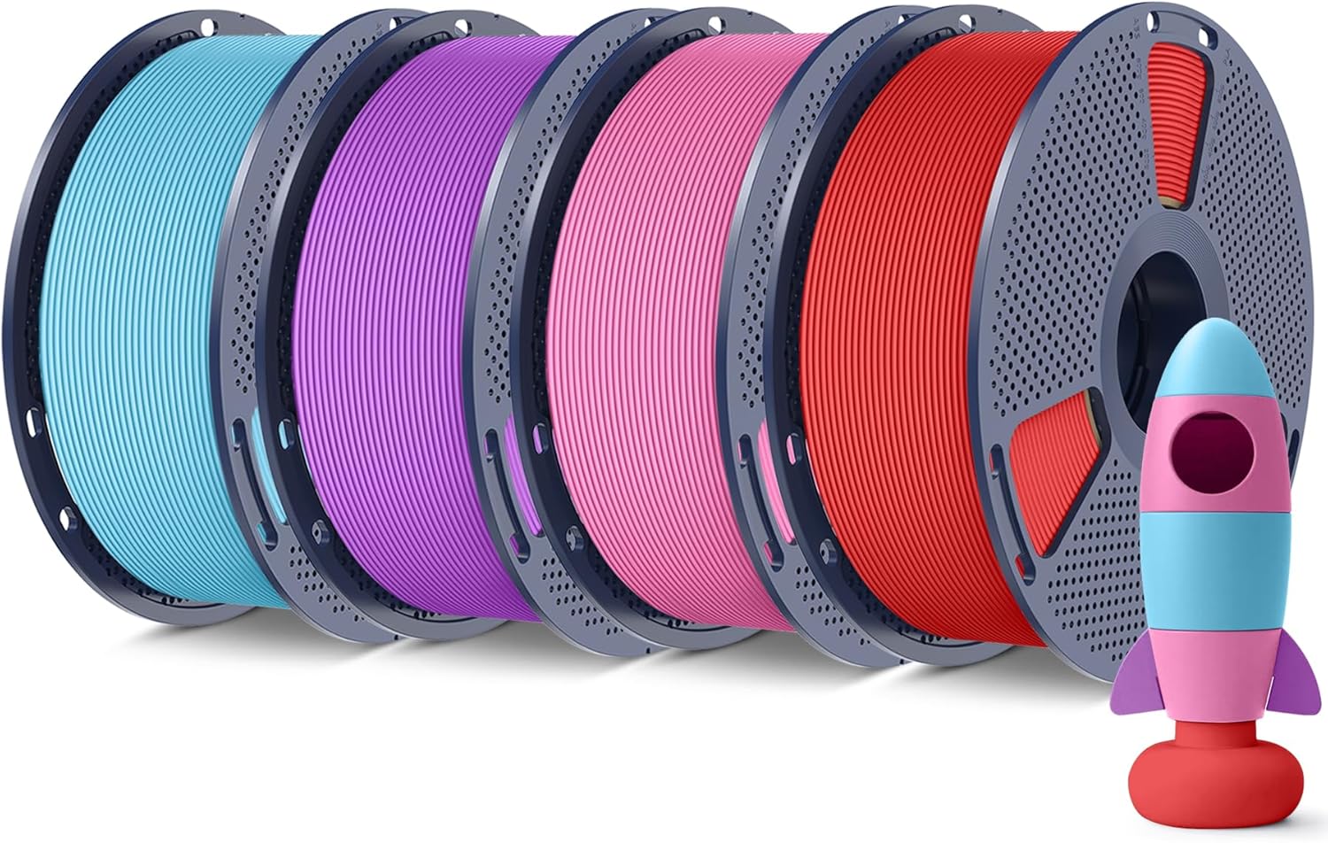 High-Quality SUNLU PLA 3D Printer Filament Bundle, Special 1.75mm Neatly Wound F...