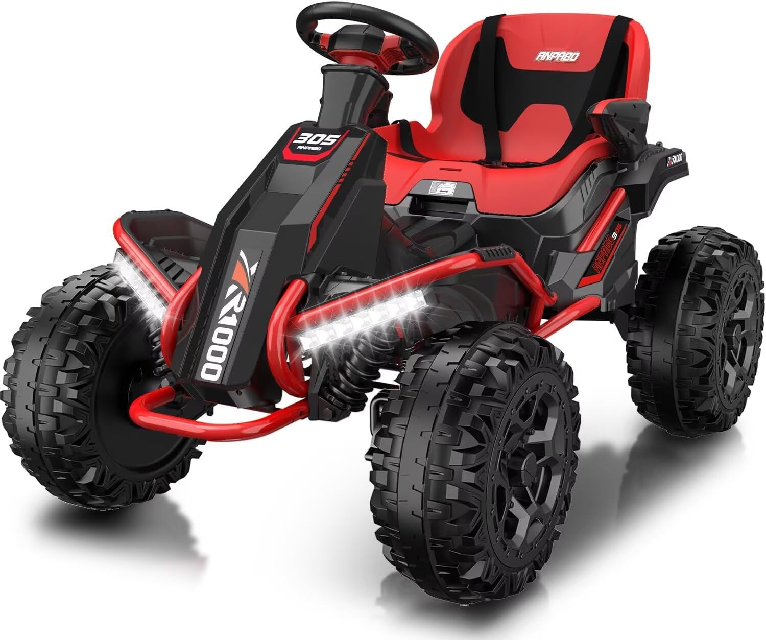 High-Performance ANPABO 24V 4x4 Ride On Toy, Special Ride-On Car for Big Kids, I...