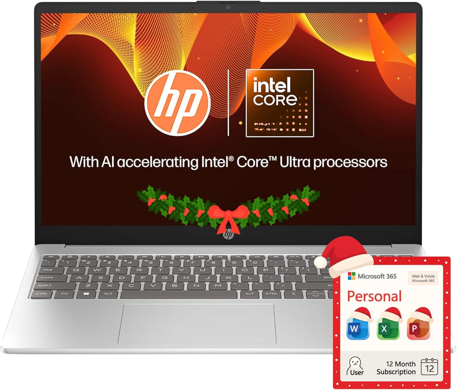 HP 15.6" Laptop with Microsoft 365-1.1TB Storage - 8GB Memory - Intel Inside | A...