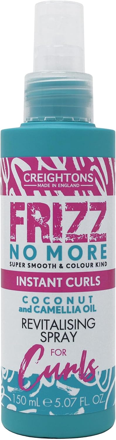 Creightons Frizz No More Instant Curls Spray, Unique Curl Revitalising Hair Prod...