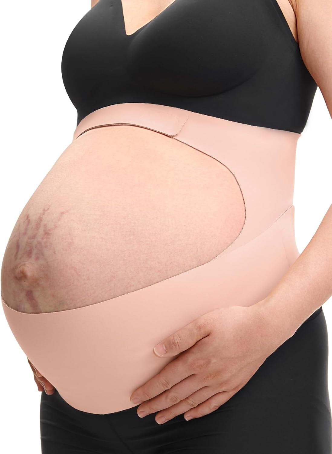 Momcozy Pregnancy Belly Band, CozySupport Ergonest Maternity Belly Band, Invisib...