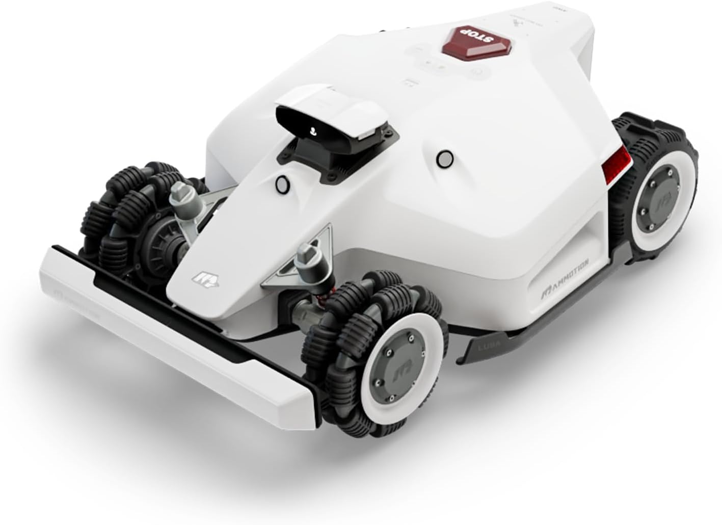 MAMMOTION LUBA 2 AWD 5000, Unique Robotic Lawnmower with Perimeter Wire Free, Af...