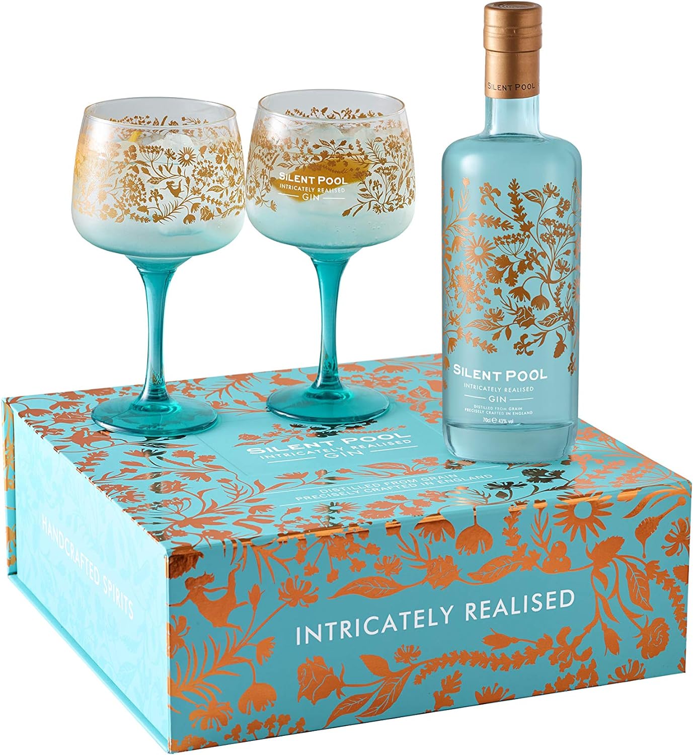Silent Pool Classic 70 CL - Gift Box with 2 Copa glasses