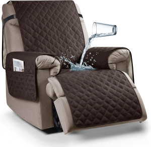 Ruaozz 100% Waterproof Recliner Chair Cover Non-Sl...
