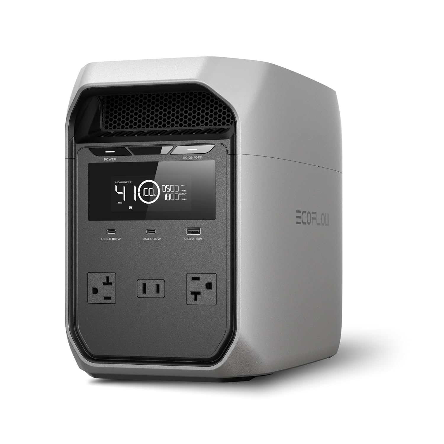 EF ECOFLOW Portable Power Station DELTA 3 Classic, 1024Wh LiFePO4 Battery, 1800W...