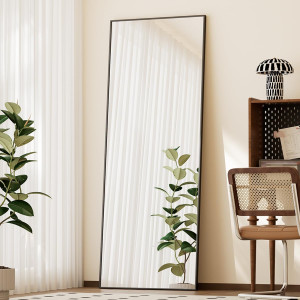 BEAUTYPEAK Full Length Mirror with Stand, 56"x21"...