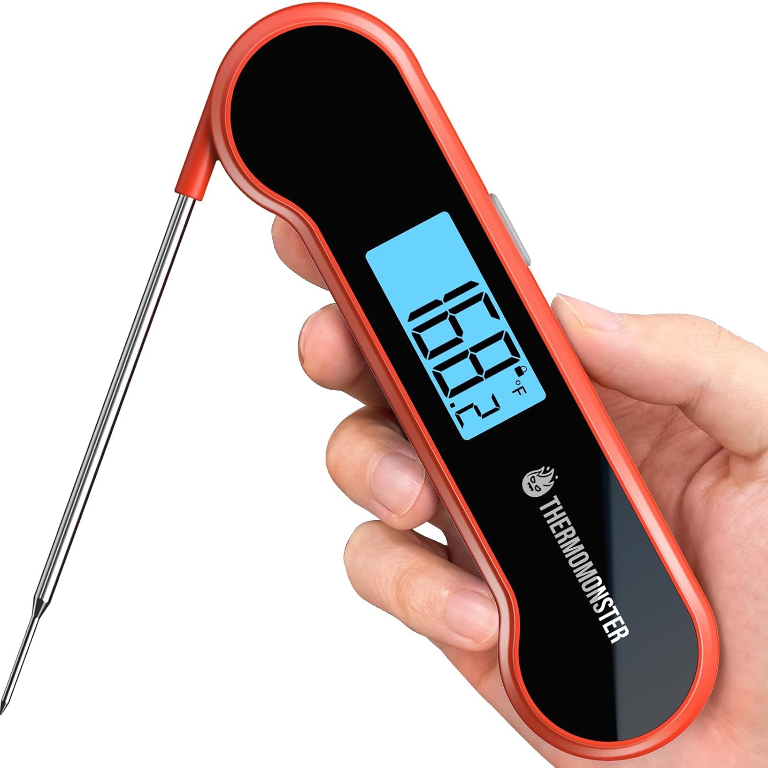 0.5 Sec Instant Read Meat Thermometer Digital with ±0.5℉ Precision, Food Thermom...