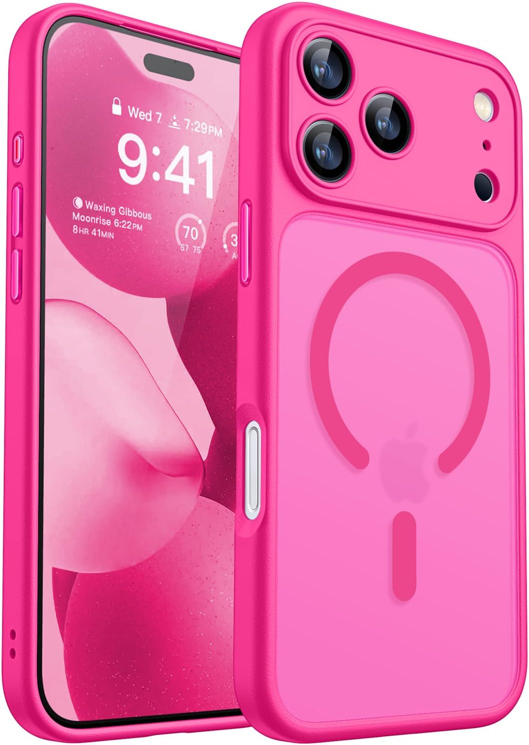 CANSHN Magnetic Compatible with iPhone 17 Pro Max Case, Upgraded [Full Camera Pr...