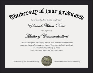 upsimples Certificate Frame with Clear Plexiglass,...