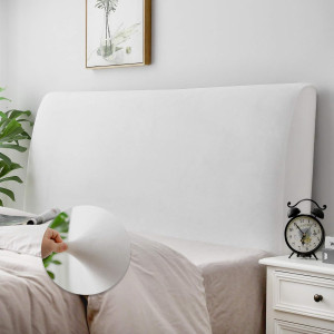 DUJUIKE Bed Headboard Cover for Queen, Stretch Bed...