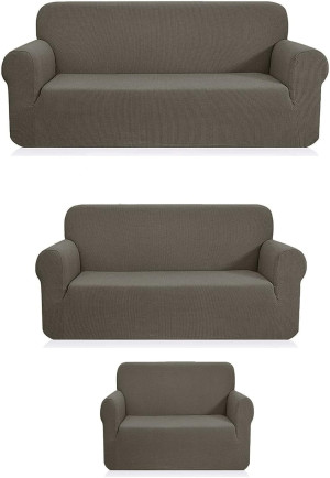 Fancy Collection 3pc Set Slipcover Set Furniture C...