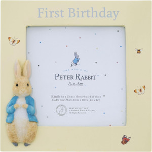 Enesco Beatrix Potter Peter 1st Birthday Frame,A29...