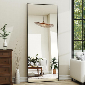 21"x 56" Rectangular Full-Length Mirror with Frame...