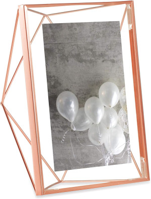 Umbra Prisma Picture Frame, 5x7 Metal Photo Displa...