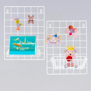 DIJIAHUA 2 Pack Wall Grid Panel Wire Photo Wall Pi...