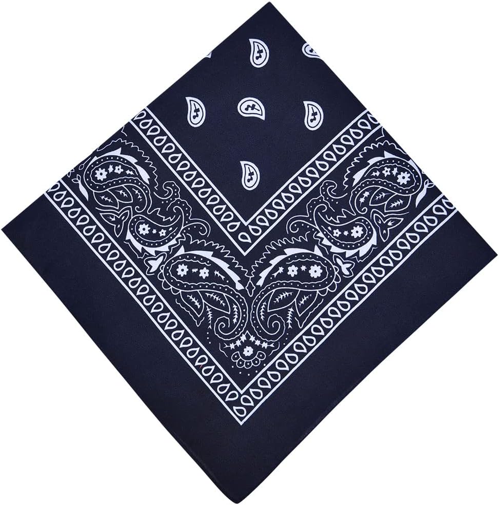 Aomig Bandana Head Scarf for Men and Women, Stylish Cowboy Headband Handkerchief...