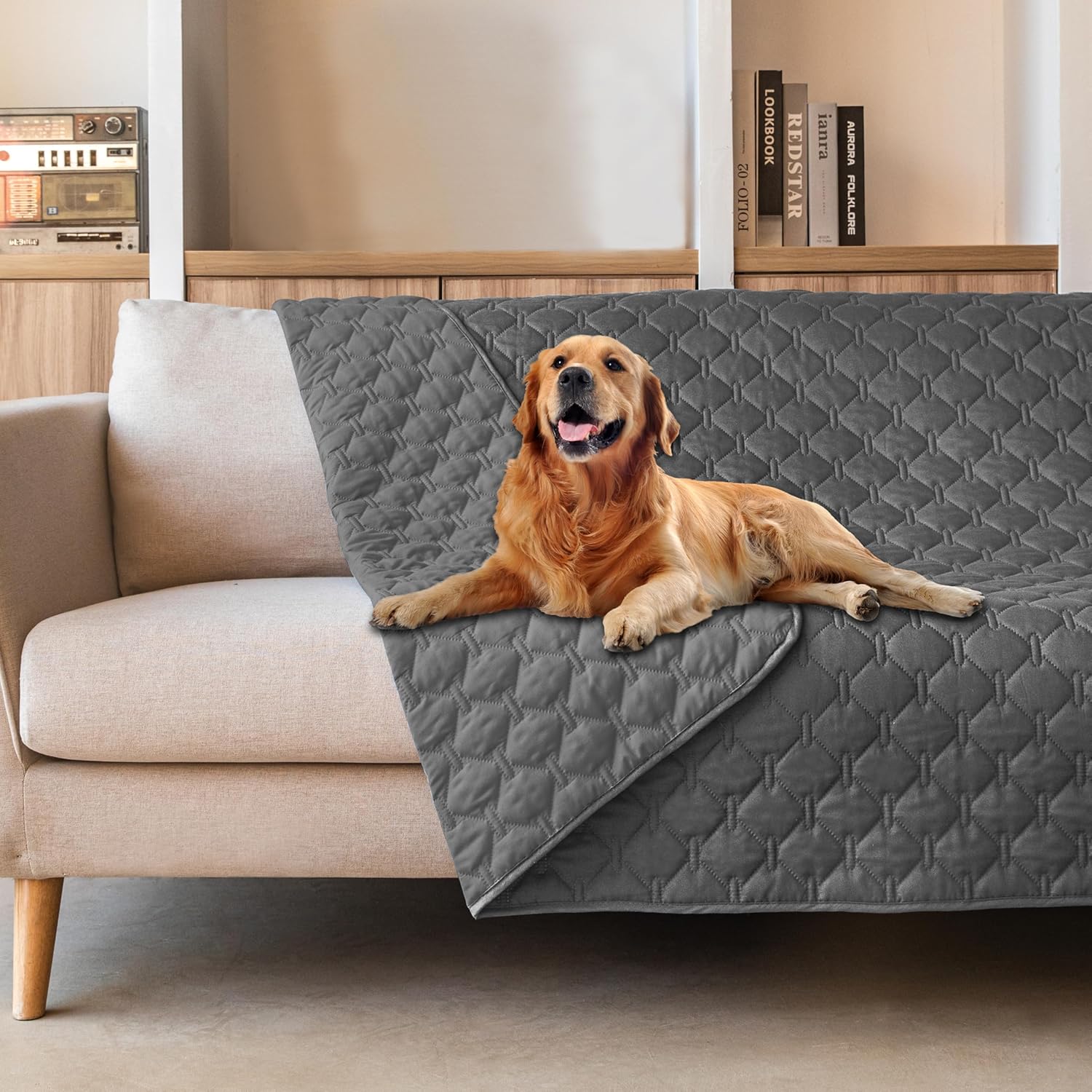 Ultimate gogobunny 3X Stronger Waterproof Pet Blanket, Durable Furniture Protect...