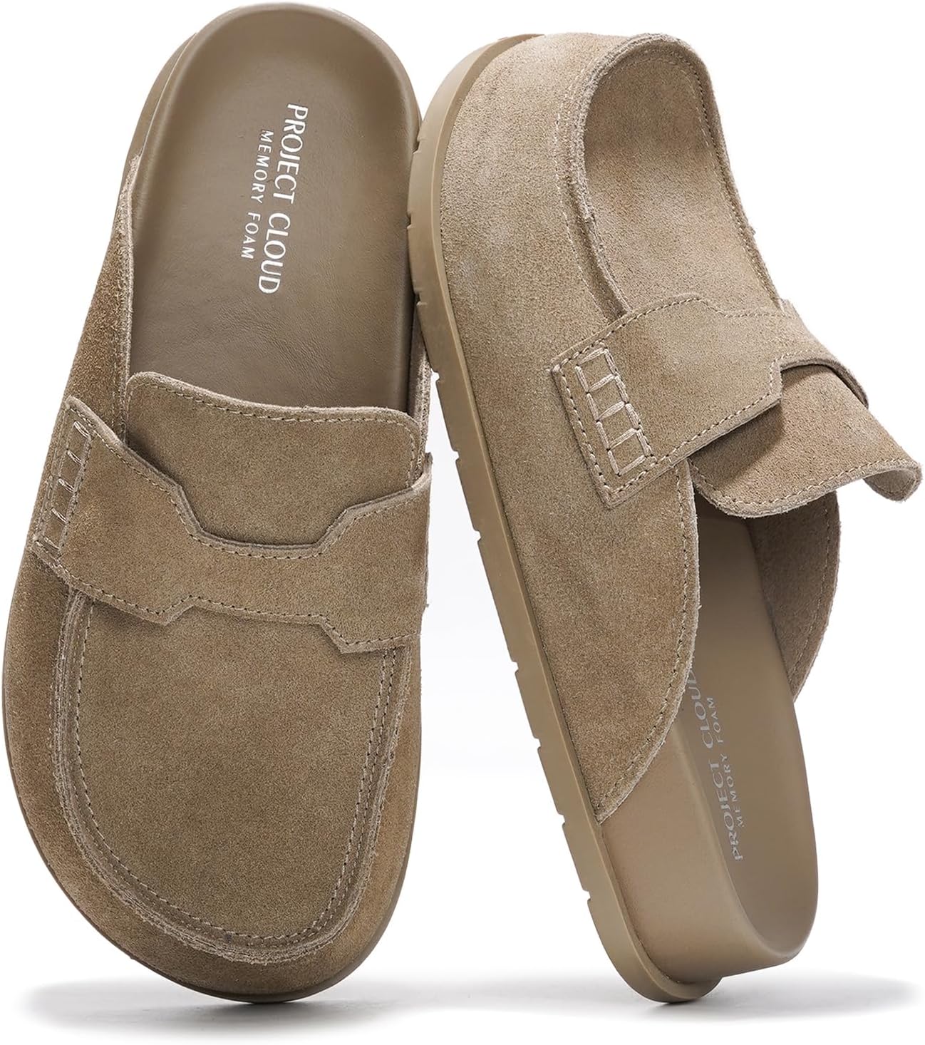 Project Cloud Genuine Leather Womens Clog, Special Mules with 100% Genuine Leath...