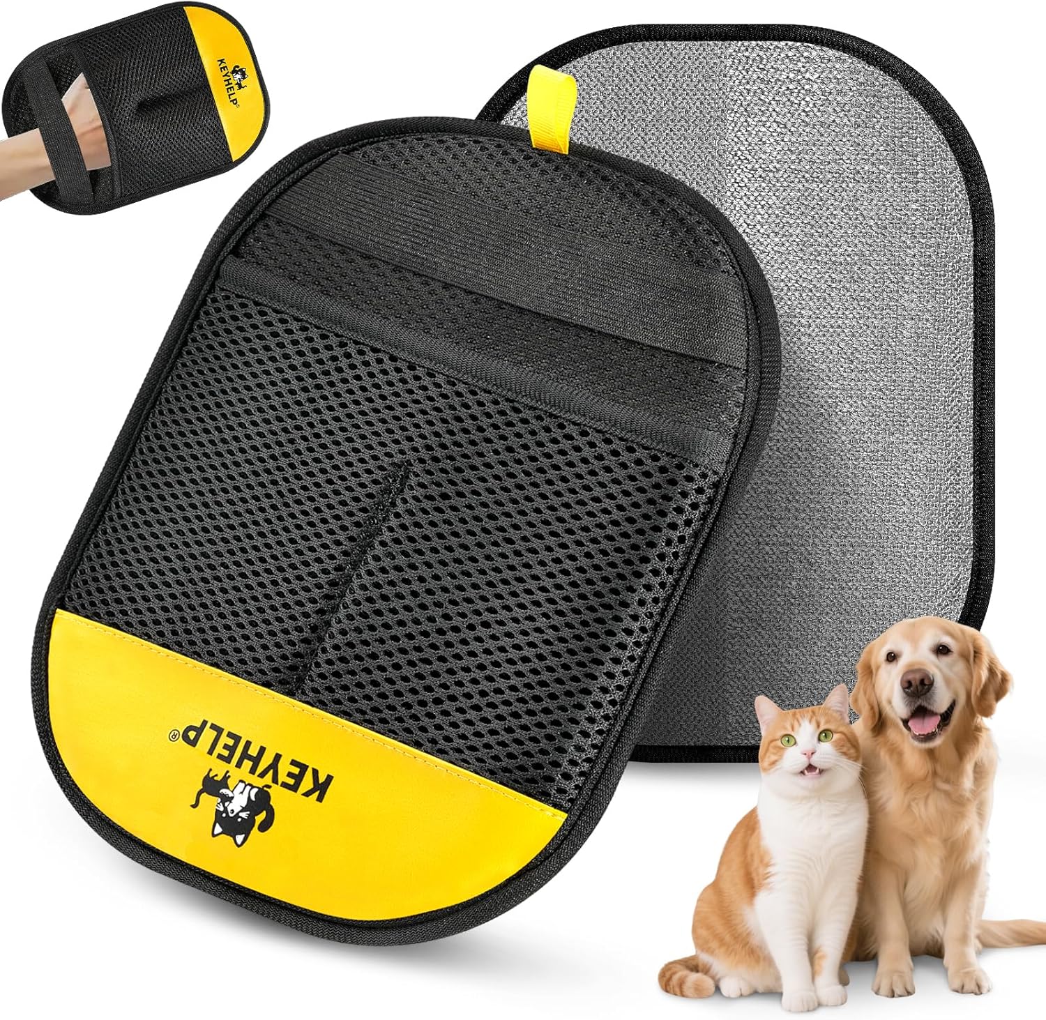 Superior Pet Hair Removal Glove, Special Grooming Glove for Dogs, Efficient Dog...