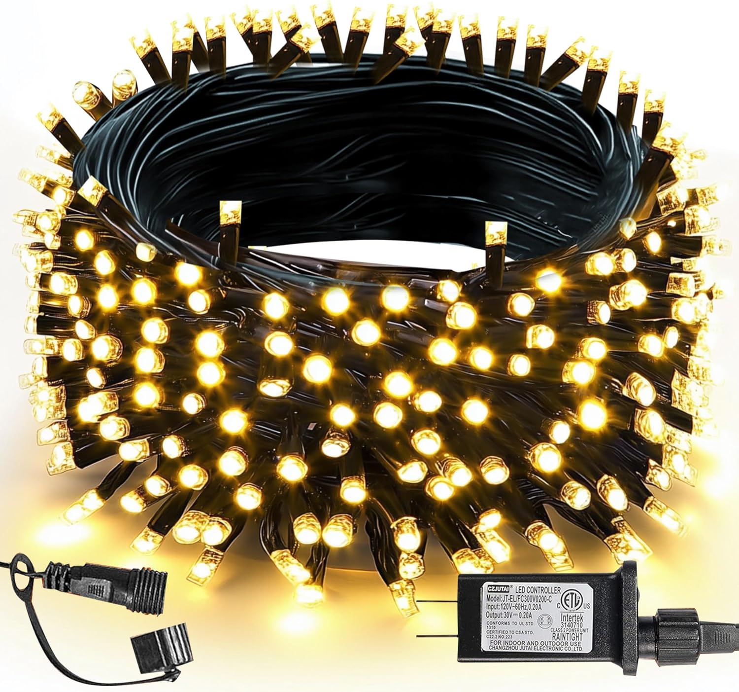 TW SHINE Christmas Lights, Unique 200 LED Outdoor Lights, Special Plug-in Christ...