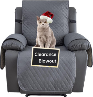 XINEAGE Water Resistant Recliner Cover, Nonslip Re...