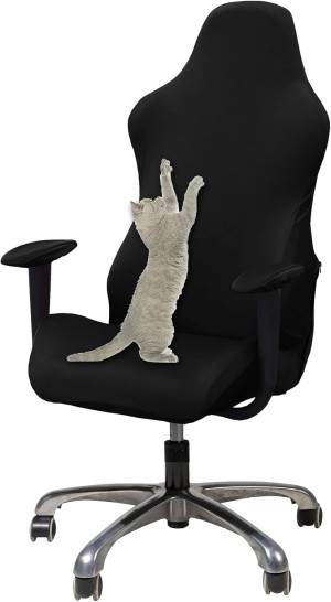 WOMACO Gaming Chair Slipcover Stretch Seat Chair C...