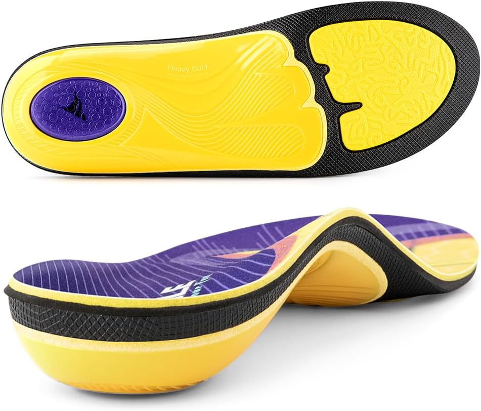 Premium VALSOLE Heavy Duty Support Orthotics, Expert Orthopedic Insoles for Pain...