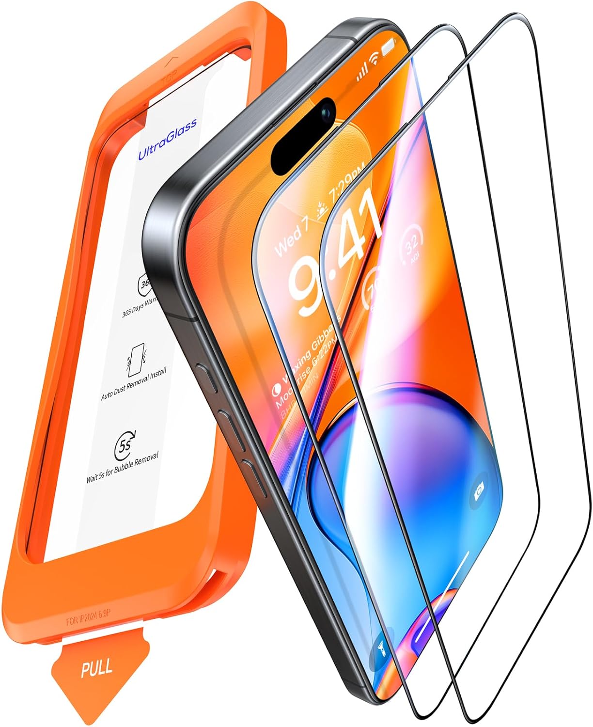 UltraGlass Armor, Special Screen Protector for iPhone 17 Pro Max, High-Quality M...