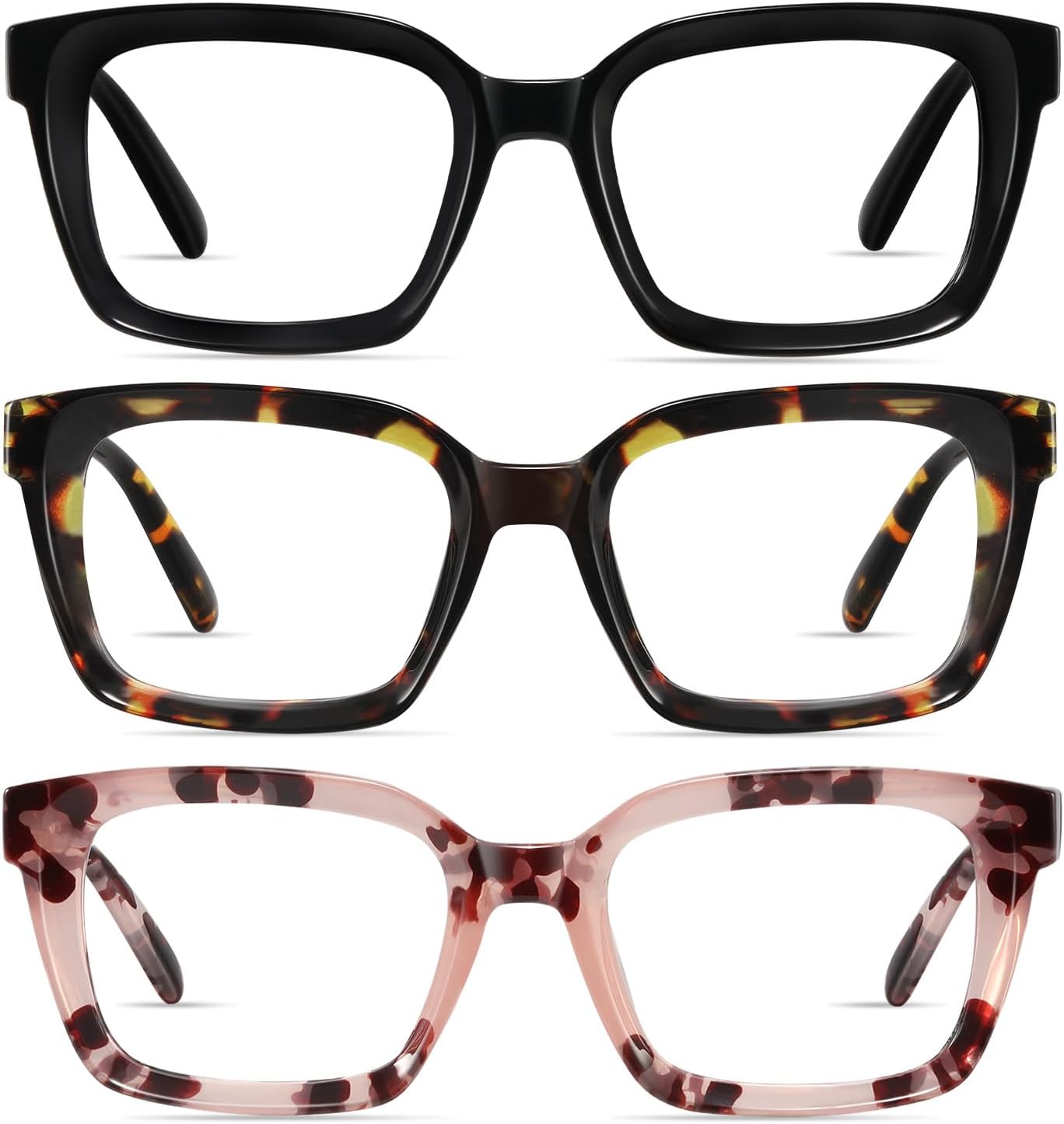 XVXV Reading Glasses, Special Blue Light Blocking Readers for Women and Men, Inn...