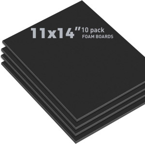 Golden State Art, Pack of 10, 3/16" Thick, 11x14 B...
